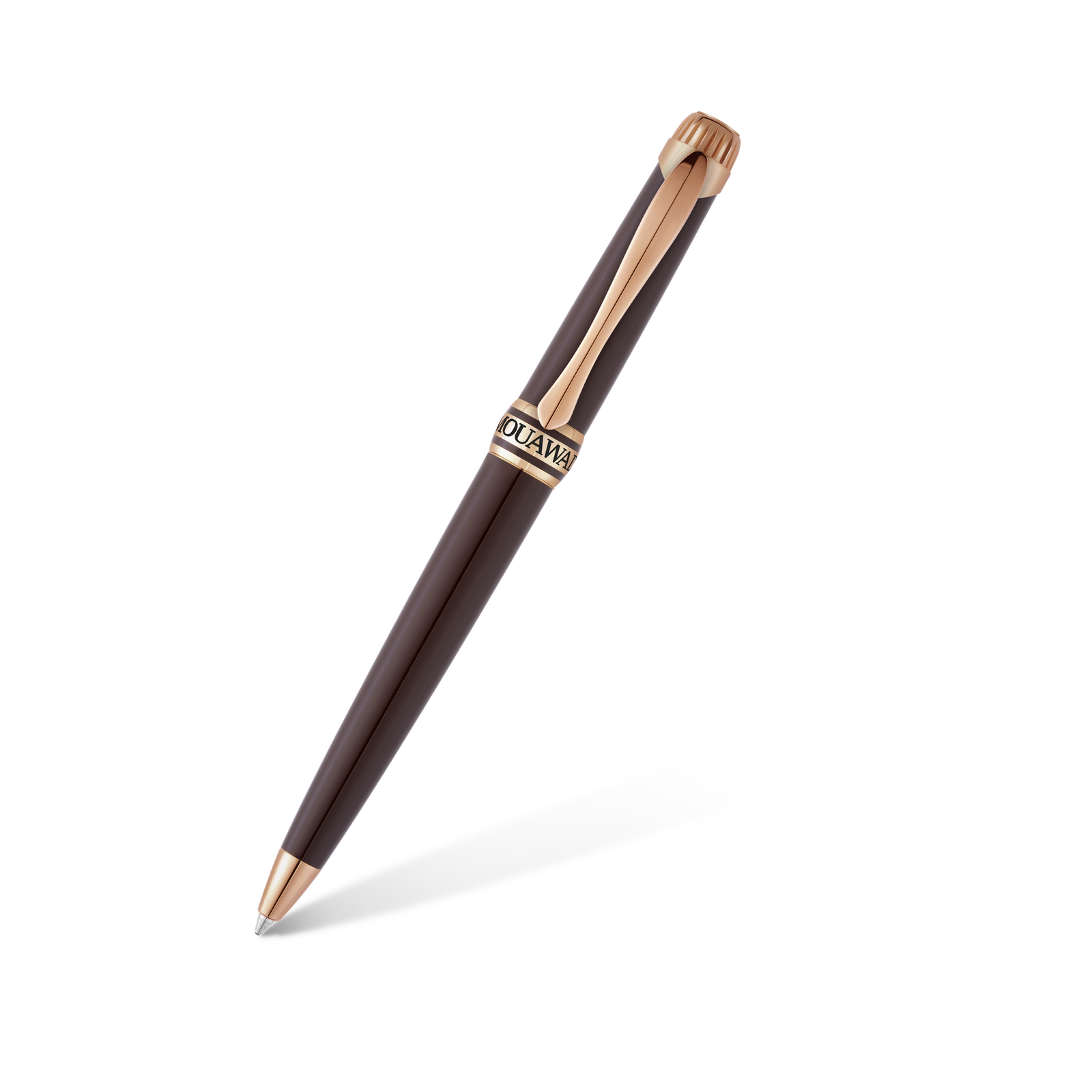 قلم حبر جاف (بولبوينت) جراند إليبس باللّكر البني